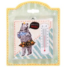 Термометр Феникс Present 77233 зеленый/коричневый