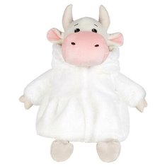 Мягкая игрушка Maxitoys Коровка Наташа в белой шубке 28 см