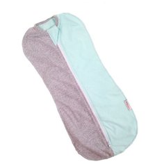 Многоразовые пеленки СуперМаМкет кокон на молнии Меланж 0-1 мес. меланж бирюзовый 1 шт.