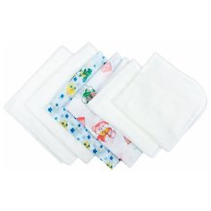 Набор многоразовых подгузников «На пробу» - ситец + марля-пеленка + вкладыши (по 2 шт.) Чудо Чадо