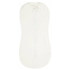 Пеленка кокон Пелёнка Матрёшка на молнии 0-2 мес. Цвет: экрю Пампусики