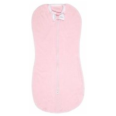 Пеленка кокон Пелёнка Матрёшка на молнии 1,5-7 мес. Цвет: розовый Пампусики