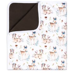 Впитывающая непромокаемая пеленка PREMIUM для сухого сна GlorYes! Сказочный олень 120х100 см