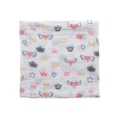 Пеленка муслиновая 120х120, "Корона " Baby Nice