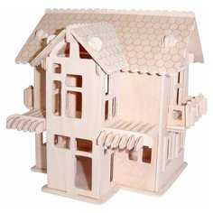 Модель деревянная сборная "Загородный домик 3" Чудо Дерево