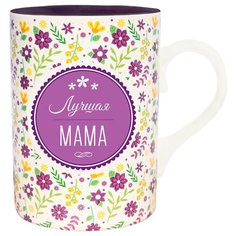 Подарочная кружка с надписью "Лучшая мама" BE Happy