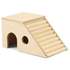 Домик - лестница для грызунов, 17x10x9 см Gamma