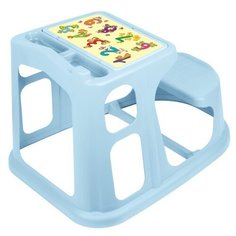 Стол детский Бытпласт детский с аппликацией 55x73 см светло-голубой