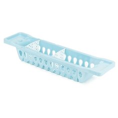 Детская полка раздвижная для ванной, голубой Bran Q