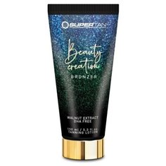 Крем для загара SuperTan Beauty Creation с бронзаторами, 150 мл.