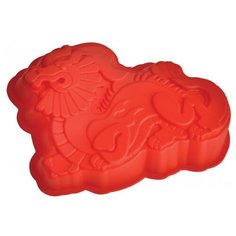 Форма для выпечки силиконовая "Дракон", 20x14x4 см Regent Inox