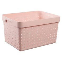 Plast Team Корзина для хранения SEOUL 35.7х26.8х20.9 см пудровый
