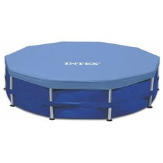 INTEX Тент для каркасного бассейна Metal Frame 457см (выступ 25см) [28032]
