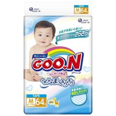 Goo.N подгузники M (6-11 кг), 64 шт. Goon