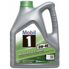 Синтетическое моторное масло MOBIL 1 ESP X3 0W-40, 4 л