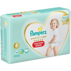 Pampers Premium Care трусики 6 (15+ кг), 42 шт.