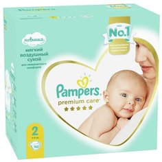 Pampers подгузники Premium Care 2 (4-8 кг), 102 шт.