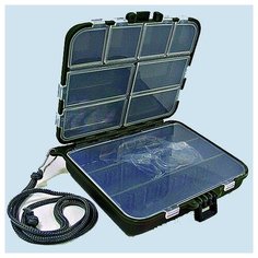 Коробка для крючков пластмассовая Salmo, 76 ячеек (125х105х35 мм)