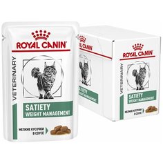 Влажный корм для кошек Royal Canin Satiety SAT30 при избыточном весе 12 шт. х 85 г