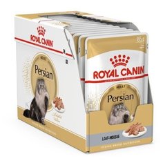 Влажный корм для кошек Royal Canin Персидская, мясное ассорти, рыбное ассорти 12 шт. х 85 г (паштет)