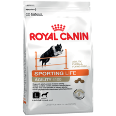 Сухой корм для собак Royal Canin Agility 4100, для активных животных 15 кг (для крупных пород)