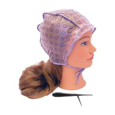 Шапочки для мелирования "Dewal", 4 штуки + крючок