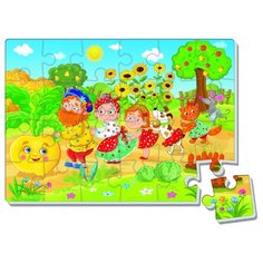 Мягкие пазлы "Репка", 24 элемента Vladi Toys