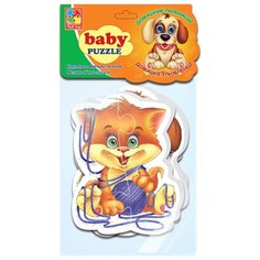 Мягкие пазлы "Baby puzzle. Домашние любимцы" Vladi Toys