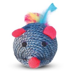 Игрушка-когтеточка "Мяч-мышка", 6,5 см Triol