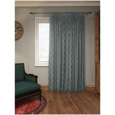 Штора "Патриция" SANPA HOME COLLECTION, 200*270 см, серый