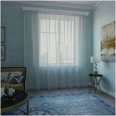Тюль "Вуаль" SANPA HOME COLLECTION, 400*270 см, белый
