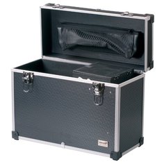 Чемодан для парикмахерских инструментов "Dewal", цвет серый, 45x20,5x36 см