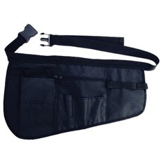 Чехол для парикмахерских инструментов на пояс "Dewal", цвет черный, 43x27 см