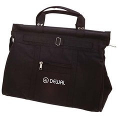 Сумка-саквояж для парикмахерских инструментов "Dewal", черная, 40x30x22 см