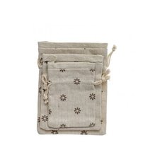 Подарочные мешочки из ткани, набор №14, 3 штуки, 3 размера Альт