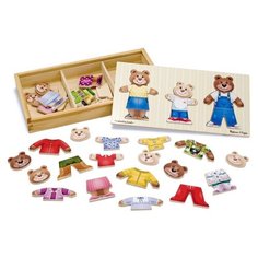 Набор "Переодень семью мишек" Melissa & Doug