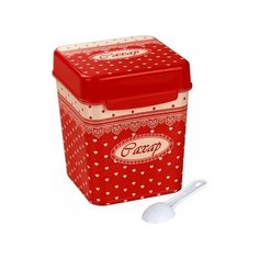 Ёмкость с ложкой "Уют" (сахар), 1,2 л Alternativa