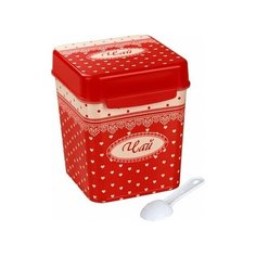 Ёмкость с ложкой "Уют" (чай), 1,2 л Alternativa