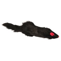 Игрушка-погремушка для кошек "Мышь с пищалкой", 14 см Triol