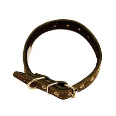 Ошейник для щенков №15, кожаный Зоотехнология М