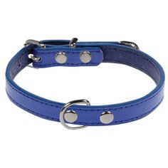 Ошейник Triol "Стандарт", синий, 10x310 мм