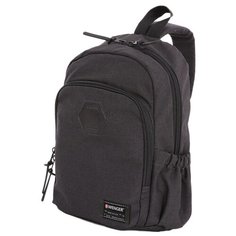 Рюкзак Wenger, 13, cерый, ткань полиэстер 600D PU, 29x13x40 см, 15 л
