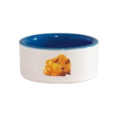 Миска для хомяка, керамическая, голубая, 120 мл Beeztees