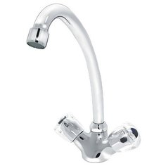 Смеситель для кухни высокий излив, Хром, керамика 01246142 Варион Varion Armaturen