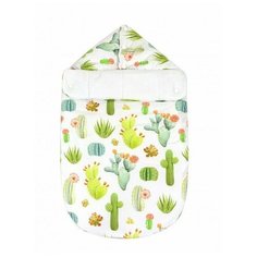 Forest kids Конверт на выписку демисезонный с прорезями Cactus