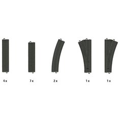 Набор расширения рельсовых путей для железной дороги "Marklin my world", арт. 23300