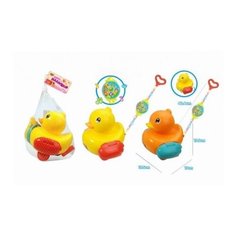 Каталка на палочке "Уточка" Рыжий кот