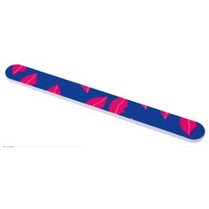 Пилка Dewal Beauty для ногтей, с рисунком губы, 18 см