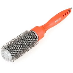 Термобрашинг с хвостиком "Color limited Edition" ионо-керамическое покрытие, цвет: оранжевый, диаметр 33/45 мм Dewal