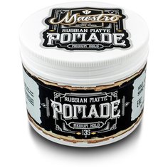 Maestro Russian Matte Pomade - Матовая помада для укладки волос 135мл